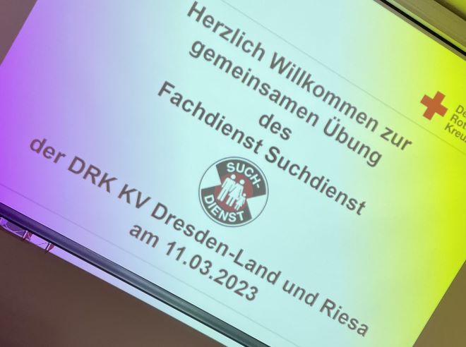 Meldung - DRK KV Dresden-Land e.V.